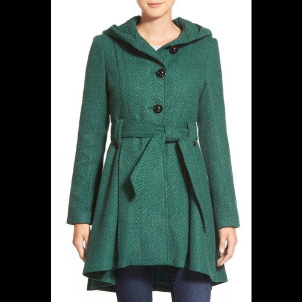 Green Steve Madden pea coat